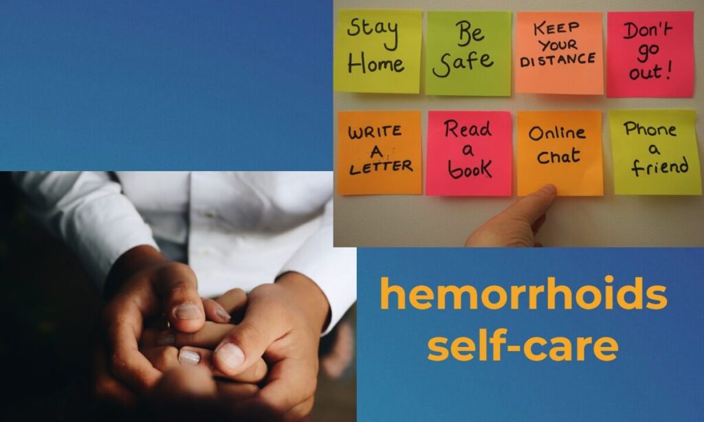 hemorrhoids self-care